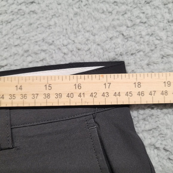 FJ Foot Joy Pants Mens 34x30 Black Golf Outdoors Casual Flat Front Mid Rise Logo - Picture 15 of 16